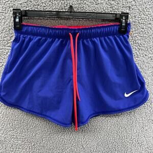 Nike Shorts Womens Small Purple Running Dri-Fit Marathon Workout Gym Swoosh